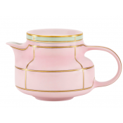 Ginori Diva Rosa Teapot w/ Cover - 27 oz.